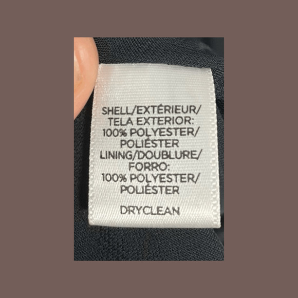 Ann Taylor LOFT Pleated Midi Dress | Black | Size 6 | Vintage - Picture 3 of 6